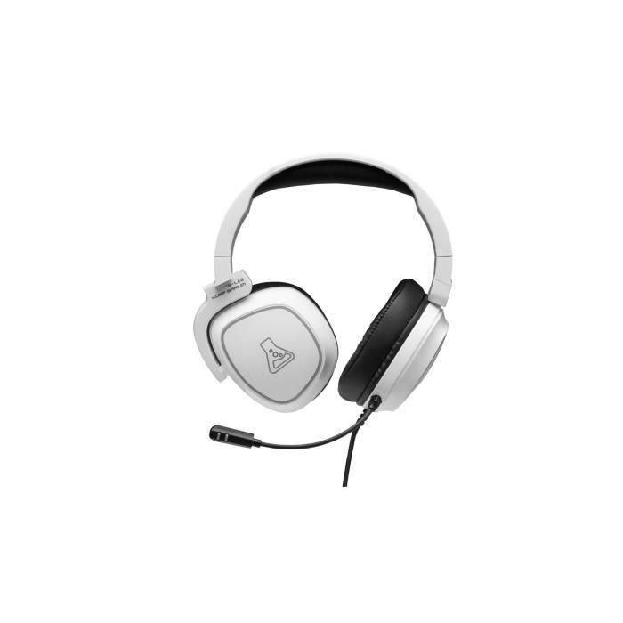 Auriculares para juegos con cable - THE G-LAB - KORP BARIUM - Blanco 1