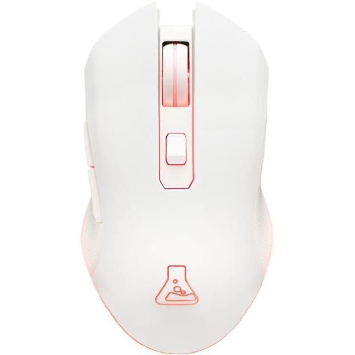 Ratón Inalámbrico para Juegos - THE G-LAB - KULT HELIUM - RGB - 6400 DPI - 6 Botones - Blanco