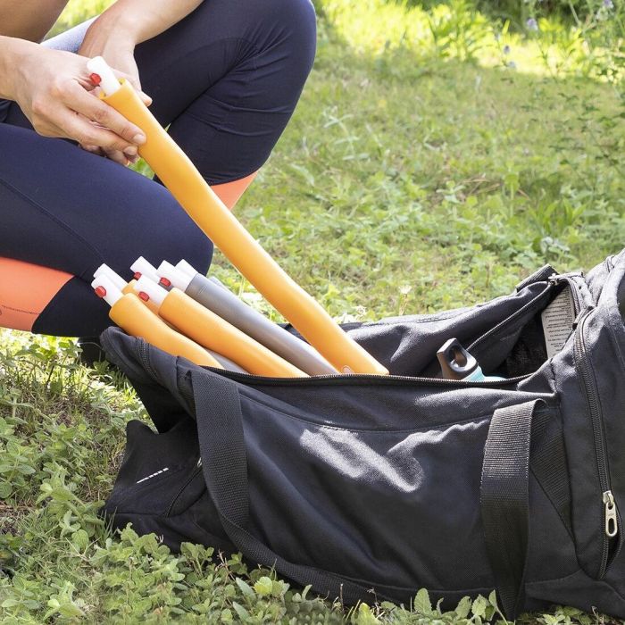 Aro de Fitness Desmontable Recubierto de Espuma O-Waist InnovaGoods 8 Aro de Fitness Desmontable Recubierto de Espuma O-Waist InnovaGoods 8