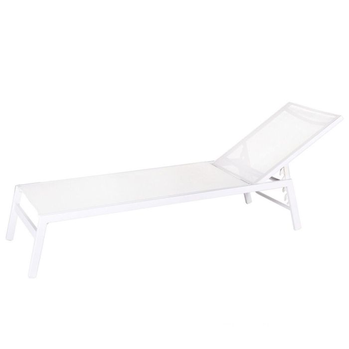 Tumbona Thais Blanco 199 x 61 x 30 cm Tumbona Thais Blanco 199 x 61 x 30 cm