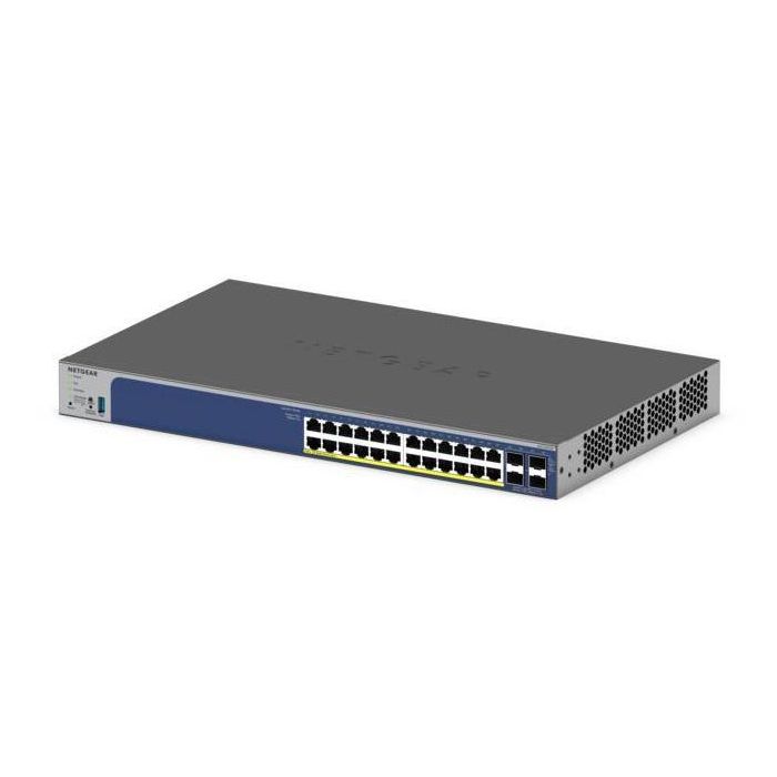 NETGEAR GS728TXP-300EUS Switch Gestionable 24 Puertos 10G Ethernet PoE+ (195W) 1