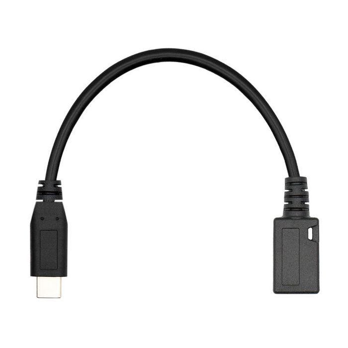 ProXtend Adaptador USB-C a USB 2.0 Micro B 20cm Negro 1