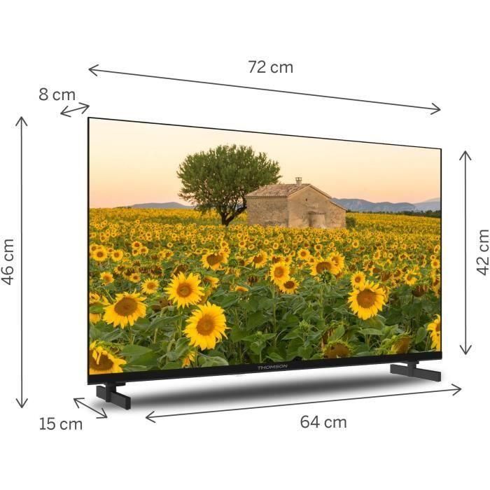 THOMSON 32HA2S13 - Televisor LED 32 (81 cm) - HD - Smart TV Android - 3xHDMI 1.4 2