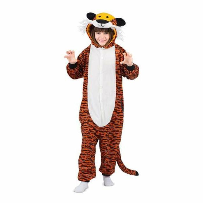 Disfraz tigre talla unica child (kigurumi con capucha y cola) 7 Disfraz tigre talla unica child (kigurumi con capucha y cola) 7