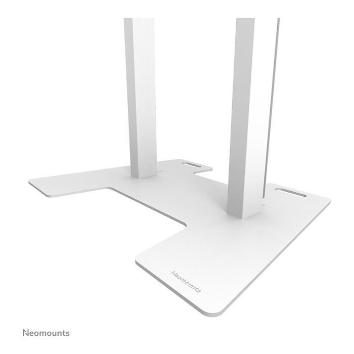 Newstar AFP-875WH Placa de Suelo Atornillable Blanco Acero - Compatible con FL55-875WH1 y WL55-875WH1, 864x600x9.5 mm