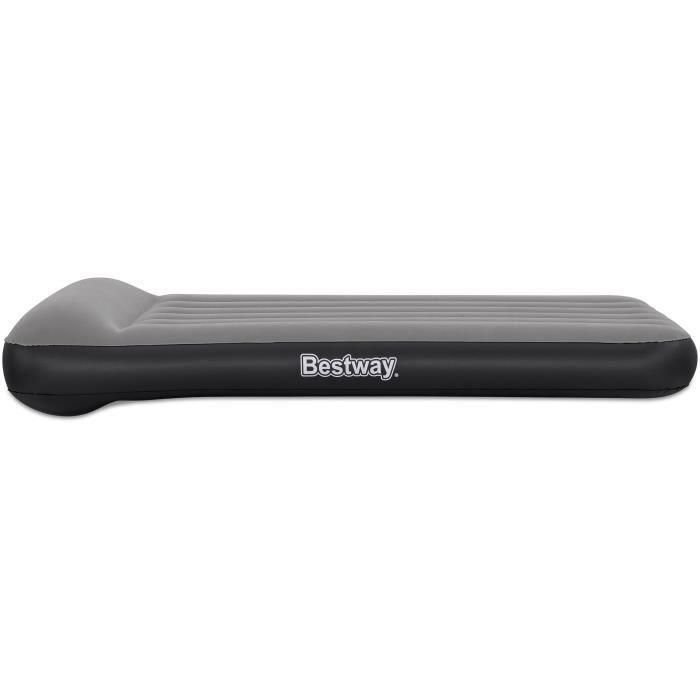 Colchón hinchable - BESTWAY - 671BQ - Tritech Twin - 1 persona, bomba USB integrada, 1,88 mx 99 cm x 30 cm 1