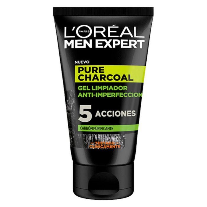 L'Oréal Paris Men Expert Pure Charcoal Gel Limpiador Purificante L'Oréal Paris Men Expert Pure Charcoal Gel Limpiador Purificante