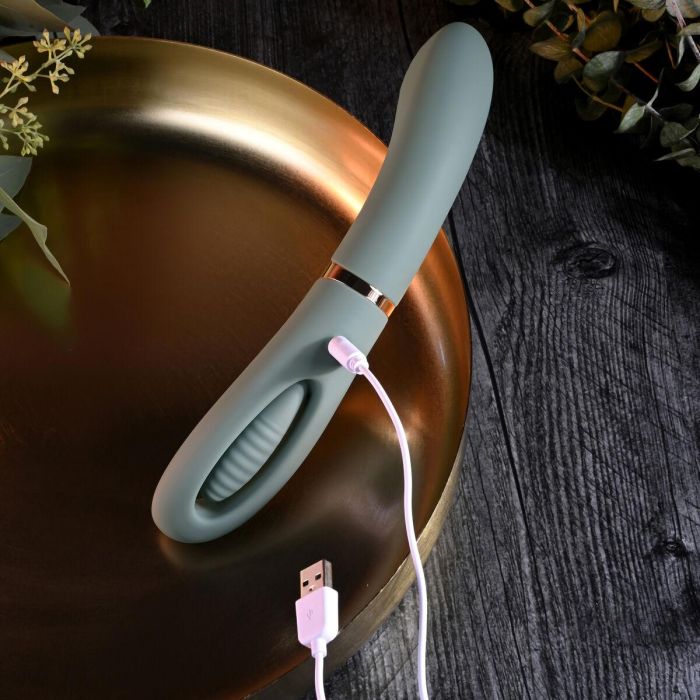 Vibrador Punto G Evolved Verde 11 Vibrador Punto G Evolved Verde 11