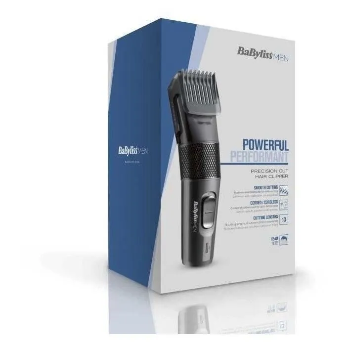 Babyliss Cortapelos E786E Precision Cut Máquina de Cortar Pelo con Cuchillas de Acero Inoxidable y 13 Longitudes de Corte (2 mm-24 mm) 2