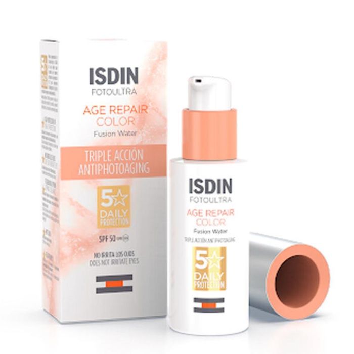 Isdin Fotoultra age repair fusion water color crema SPF50 triple accion 50 ml