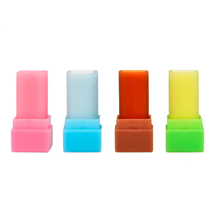 Imaginovo Goma de borrar de batido, colores surtidos, fantasía para escuela, 24 unidades 2