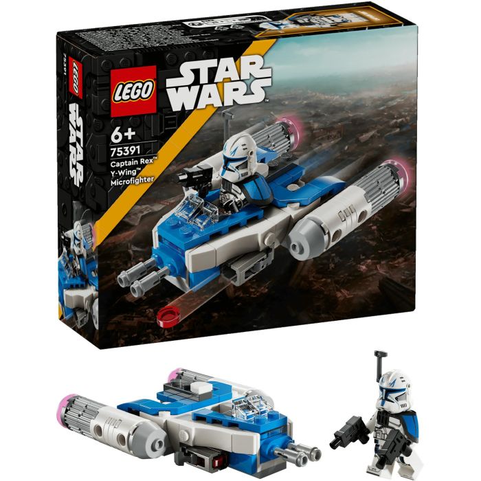 LEGO Microfighter Ala-Y del Capitán Rex, Juego de Construcción Star Wars con 99 Piezas 5