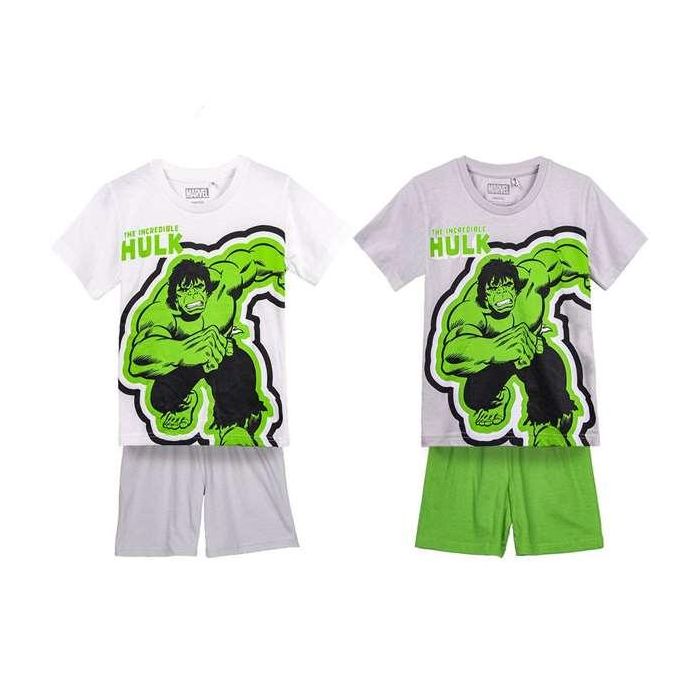 Pijama corto avengers hulk talla 7 años