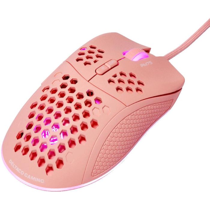 Deltaco Gaming Maus USB, RGB pink 5 Deltaco Gaming Maus USB, RGB pink 5