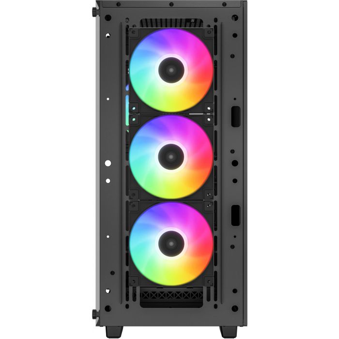 DeepCool CC560 ARGB V2 Midi Tower PC Gaming con Ventana Lateral, Iluminación RGB y Soporte ATX Negro 6 DeepCool CC560 ARGB V2 Midi Tower PC Gaming con Ventana Lateral, Iluminación RGB y Soporte ATX Negro 6