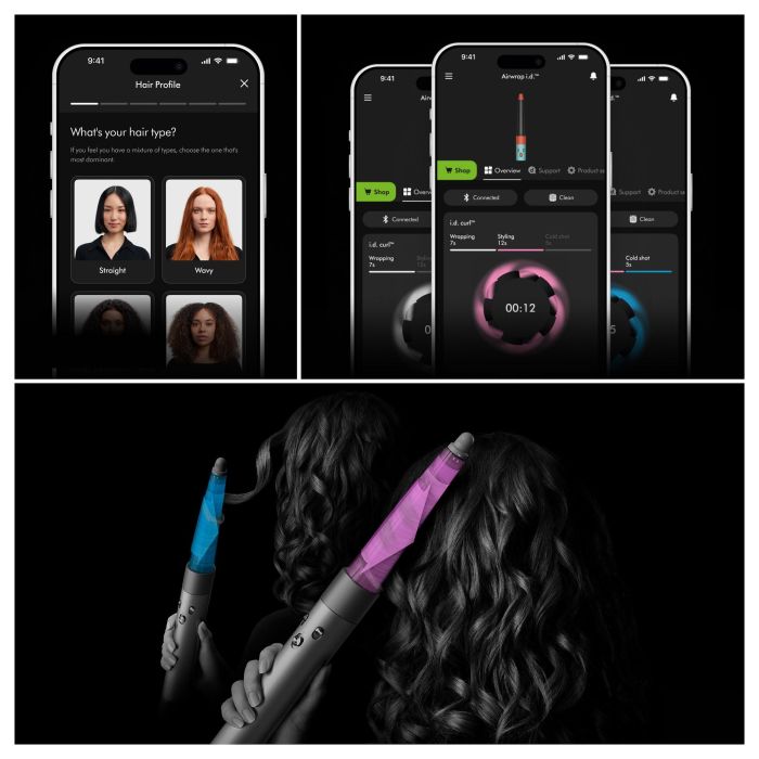 Dyson Airwrap i.d. HS08 - Herramienta de Peinado con Múltiples Accesorios, Efecto Rizado y Alisado, Color Rosa/Oro Rosa, 1300W Dyson Airwrap i.d. HS08 - Herramienta de Peinado con Múltiples Accesorios, Efecto Rizado y Alisado, Color Rosa/Oro Rosa, 1300W