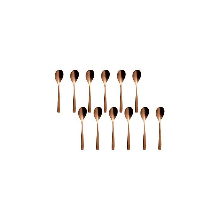 Sinxelo Satin Cobre Cuchara Mesa 200 Mm (12 Unidades) 2 Sinxelo Satin Cobre Cuchara Mesa 200 Mm (12 Unidades) 2