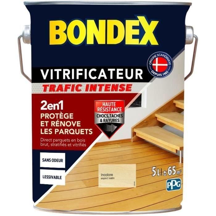 Bondex AUC3261543147592 Sellador Tráfico Pesado Satinado Incoloro 5 L