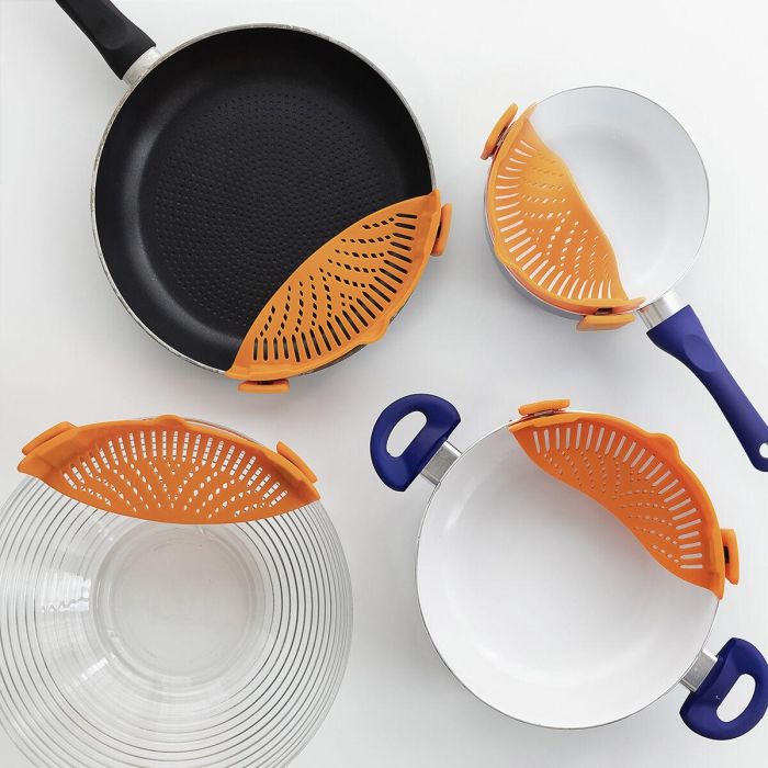 Escurridor de Silicona Pastrainer InnovaGoods 5 Escurridor de Silicona Pastrainer InnovaGoods 5
