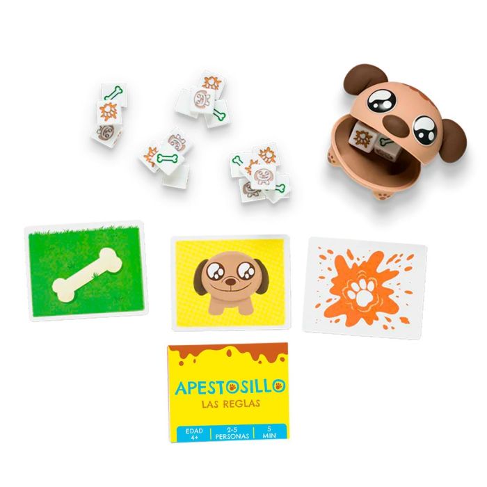 Exploding Kittens Apestosillo - Juego de mesa infantil de emparejar imágenes con dados y cubilete perrete para 2-5 jugadores (4+ años) 3 Exploding Kittens Apestosillo - Juego de mesa infantil de emparejar imágenes con dados y cubilete perrete para 2-5 jugadores (4+ años) 3