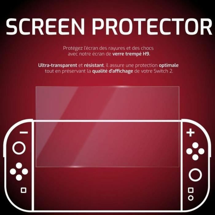 Protector de Pantalla para Nintendo Switch 2 Onlan H9 3 Protector de Pantalla para Nintendo Switch 2 Onlan H9 3