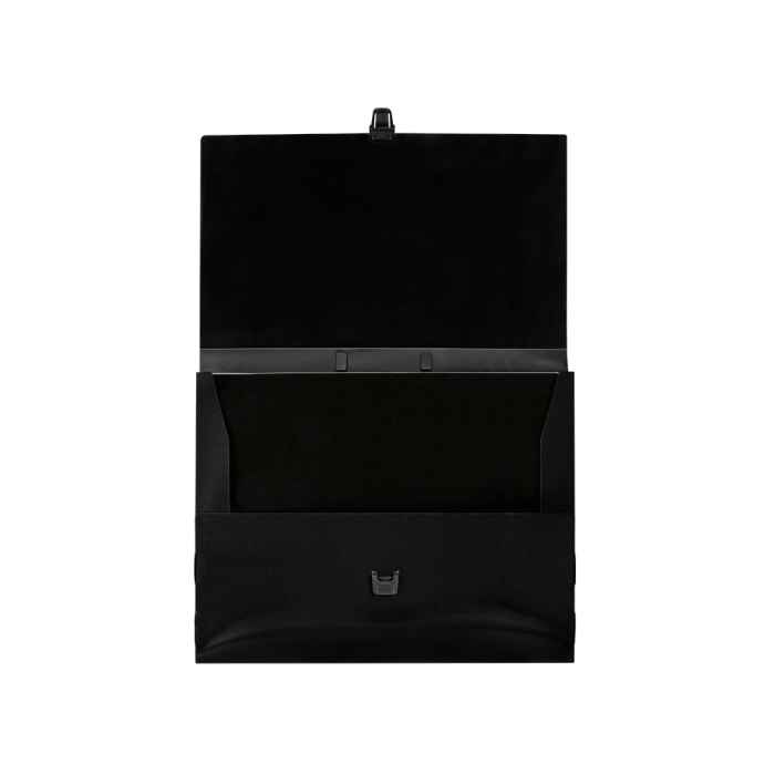 Liderpapel Carpeta Portadocumentos Polipropileno DIN A3 con Asa y Broche Negro 35mm Lomo 6 Liderpapel Carpeta Portadocumentos Polipropileno DIN A3 con Asa y Broche Negro 35mm Lomo 6