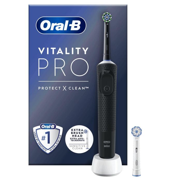 Cepillo de Dientes Eléctrico Oral-B Pro Negro 1