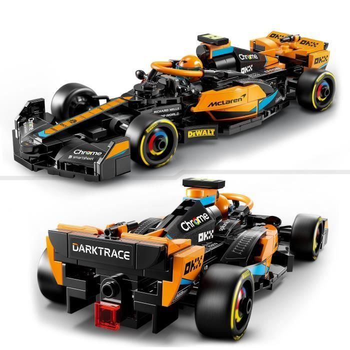 LEGO 76919 Speed Champions McLaren 2023 Coche de Carreras de Fórmula 1, Vehículo de Juguete 2