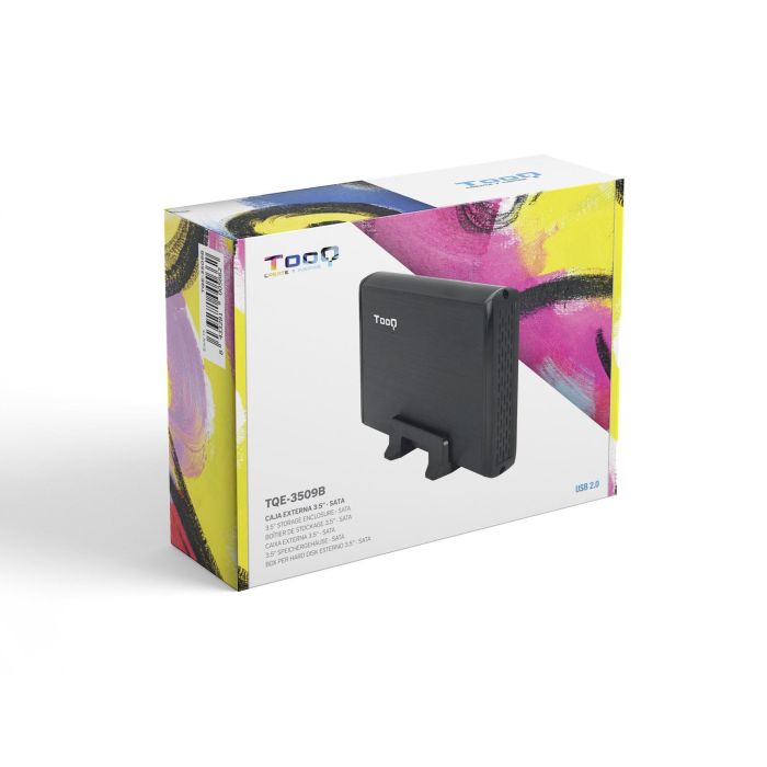 Caja Externa para Disco Duro de 3.5" TooQ TQE-3509B/ USB 2.0 6 Caja Externa para Disco Duro de 3.5" TooQ TQE-3509B/ USB 2.0 6