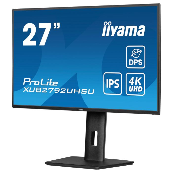 iiyama ProLite XUB2792UHSU-B6 Monitor 27" 4K UHD IPS 3840x2160 4ms GTG 60Hz DP HDMI USB-C Altura Pivot Negro 10 iiyama ProLite XUB2792UHSU-B6 Monitor 27" 4K UHD IPS 3840x2160 4ms GTG 60Hz DP HDMI USB-C Altura Pivot Negro 10