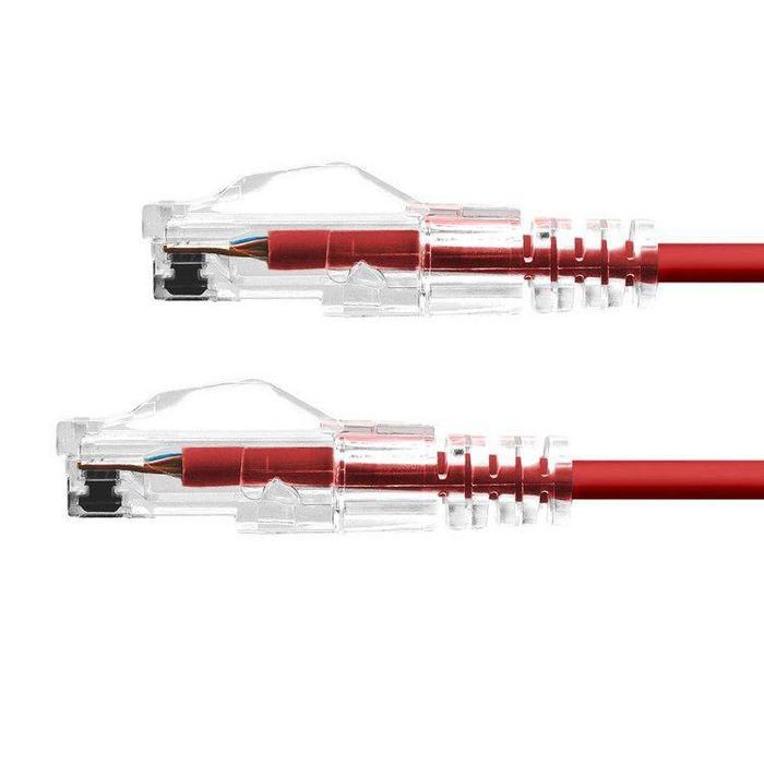 ProXtend Ultra Slim CAT6A U/UTP CU LSZH Ethernet Cable Red 30cm 2 ProXtend Ultra Slim CAT6A U/UTP CU LSZH Ethernet Cable Red 30cm 2
