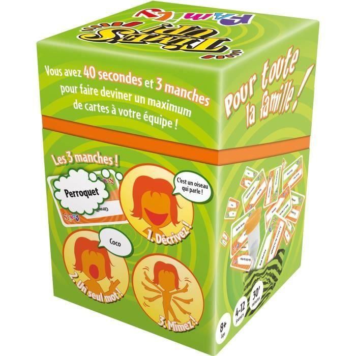 Asmodee Time's Up Family: Juego de mesa para todas las edades, adivina nombres, animales y profesiones en 3 rondas 2
