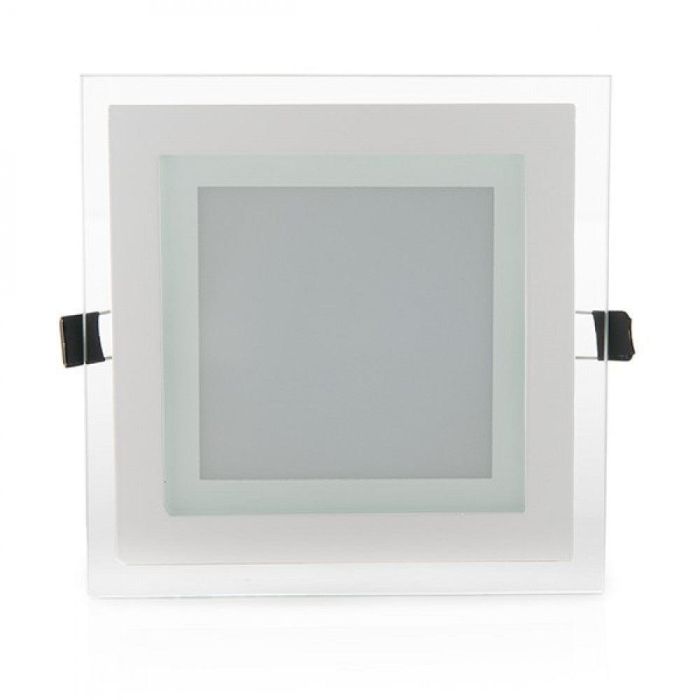 Foco Downlight LED 12W 1200Lm 6000ºK Cuadrado   Cristal 40.000H [GR-MB02-12W-CW] 2