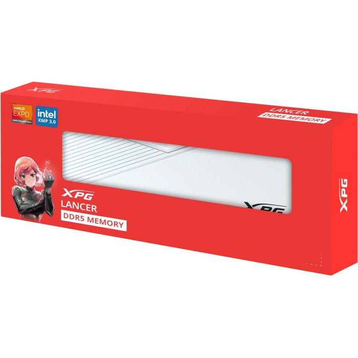 XPG AX5U6000C3032G-SLABWH LANCER BLADE 32GB (1x32GB) DDR5 6000MHz CL30 DIMM PC Intel XMP AMD EXPO Blanco 4 XPG AX5U6000C3032G-SLABWH LANCER BLADE 32GB (1x32GB) DDR5 6000MHz CL30 DIMM PC Intel XMP AMD EXPO Blanco 4