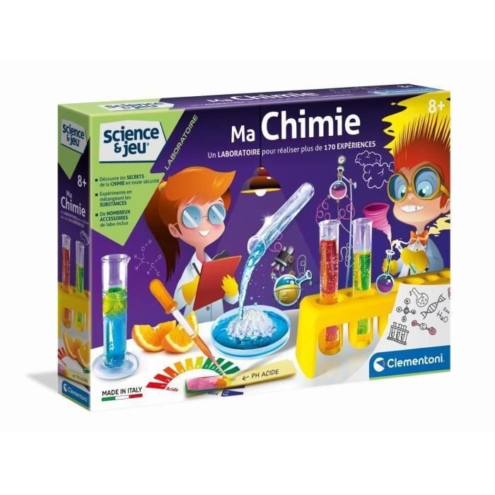 CLEMENTONI Science & Jeu - Ma Chimie - Juego científico