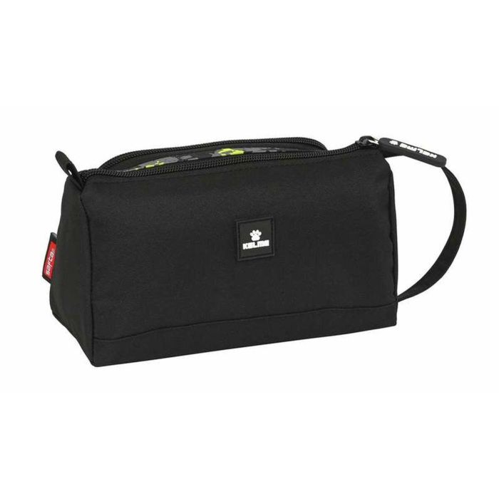 Estuche Escolar Kelme Jungle Negro Gris Lima 20 x 11 x 8.5 cm 3 Estuche Escolar Kelme Jungle Negro Gris Lima 20 x 11 x 8.5 cm 3