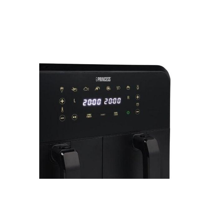 Freidora por Aire / Sin Aceite Princess Double Basket Airfryer 182068/ 2400W/ Capacidad 8L 2 Freidora por Aire / Sin Aceite Princess Double Basket Airfryer 182068/ 2400W/ Capacidad 8L 2