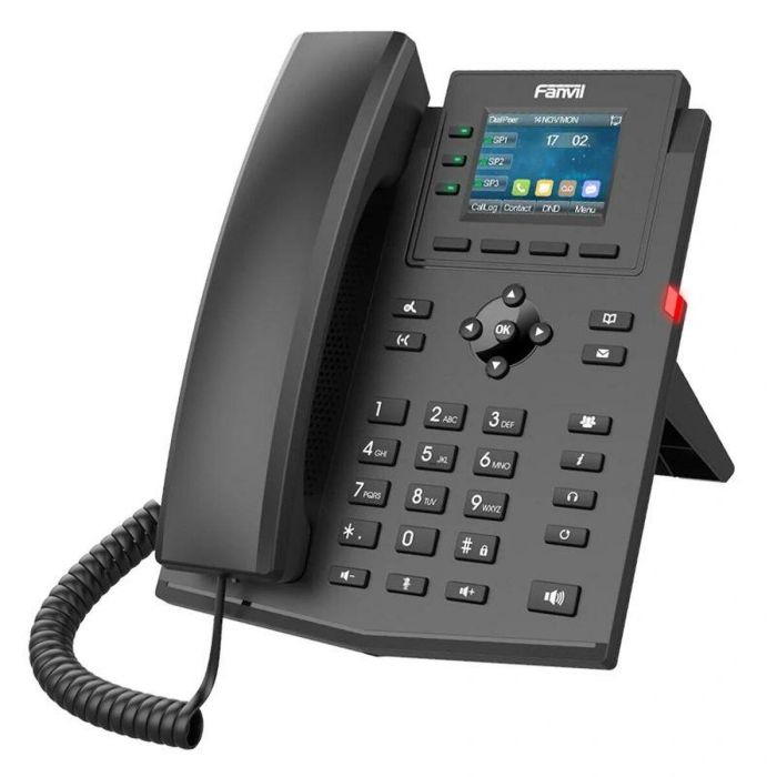 Teléfono Fijo Fanvil X303-2 Negro 2 Teléfono Fijo Fanvil X303-2 Negro 2