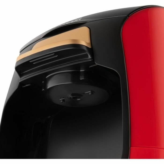 Cafetera - SENCOR - SCE 2101RD - 0,3 L - 500 W - 2 tazas incluidas - Roja 1 Cafetera - SENCOR - SCE 2101RD - 0,3 L - 500 W - 2 tazas incluidas - Roja 1