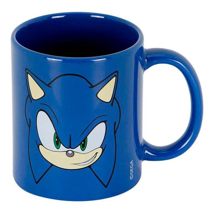 Sonic The Hedgehog - SEGA Taza cerámica Face Sonic The Hedgehog Azul 0,35 L 2 Sonic The Hedgehog - SEGA Taza cerámica Face Sonic The Hedgehog Azul 0,35 L 2