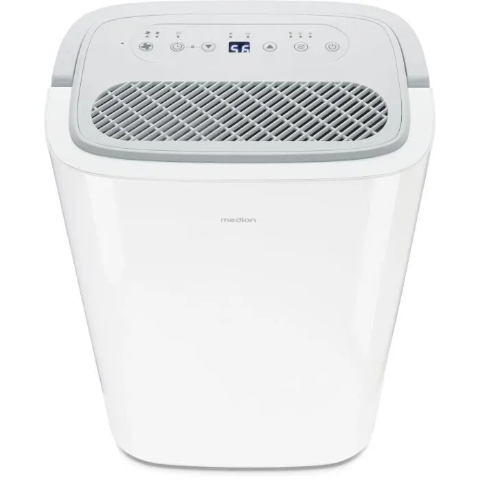 Medion MED1746934101314 Deshumidificador 20L/día, Capacidad Tanque 5.4L 2 Medion MED1746934101314 Deshumidificador 20L/día, Capacidad Tanque 5.4L 2
