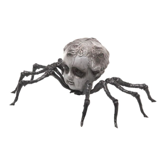 Decoración para Halloween 20 x 15 x 11 cm Negro Araña 0 Decoración para Halloween 20 x 15 x 11 cm Negro Araña 0