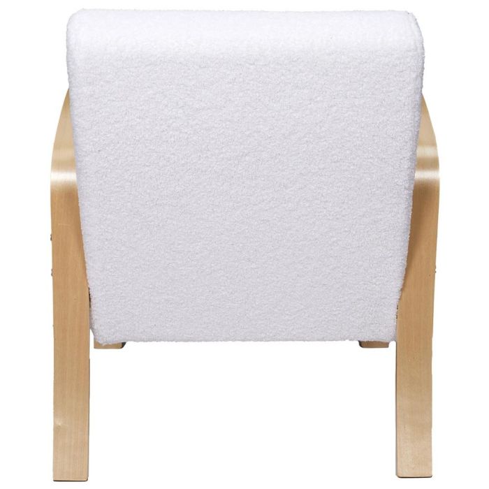 Home Deco Factory Butaca Hella - Diseño Original y Cómodo, Tapizado Suave, Patas Curvadas, Colección Natural 4 Home Deco Factory Butaca Hella - Diseño Original y Cómodo, Tapizado Suave, Patas Curvadas, Colección Natural 4