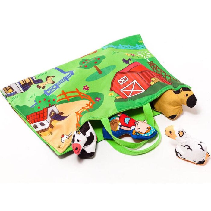 MOLTO Tapiz de Granja y Animales con Sonidos y Colores - Alfombra de Juego para Bebés +12 meses, se Convierte en Bolsa de Almacenamiento 5 MOLTO Tapiz de Granja y Animales con Sonidos y Colores - Alfombra de Juego para Bebés +12 meses, se Convierte en Bolsa de Almacenamiento 5