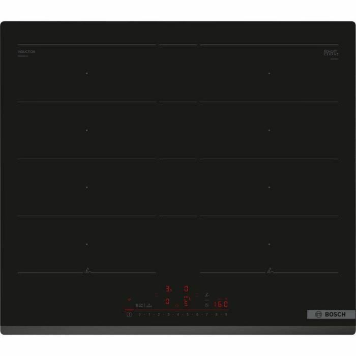 Bosch PXY63KHC1E Placa de Inducción Serie 6, 60 cm, 4 Zonas, Home Connect, Negro Bosch PXY63KHC1E Placa de Inducción Serie 6, 60 cm, 4 Zonas, Home Connect, Negro