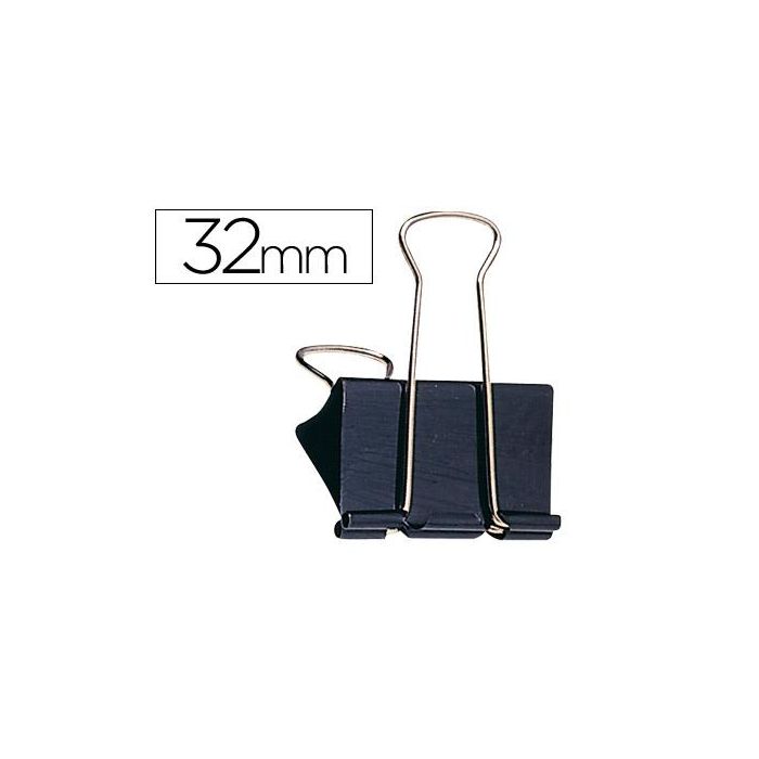 Pinza Metalica Q-Connect Reversible N.3 32 mm Caja De 10 Unidades