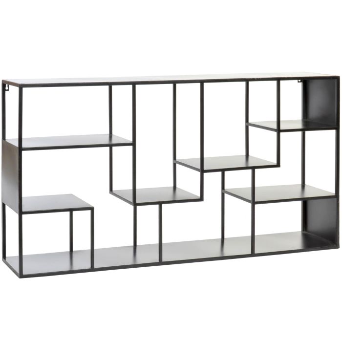 Estantería DKD Home Decor Negro Metal 120 x 20 x 60 cm 4