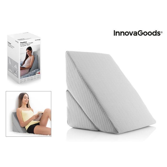 Almohada Triangular Multiposición de Doble Cuña - Inde 0 Almohada Triangular Multiposición de Doble Cuña - Inde 0