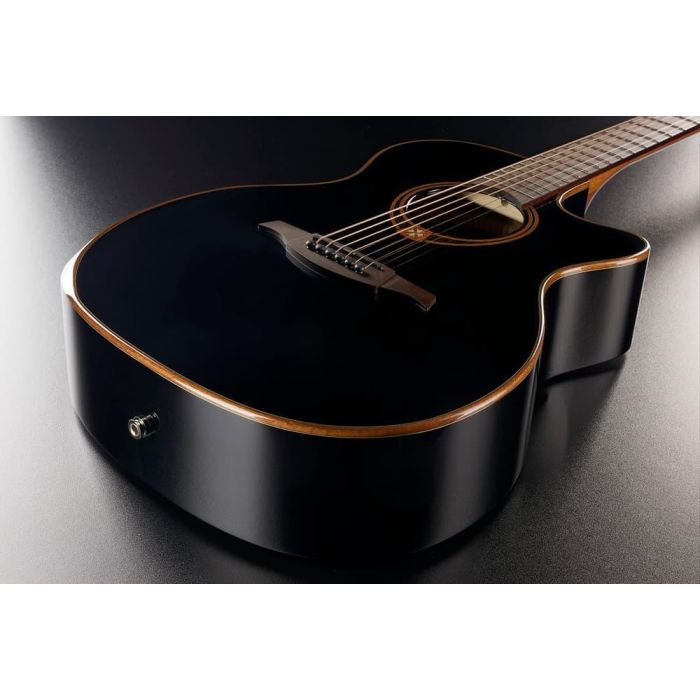 Guitarra Acústica Lag Auditorium A/E Cutaway - Edición Limitada Bisel - Negra 5 Guitarra Acústica Lag Auditorium A/E Cutaway - Edición Limitada Bisel - Negra 5