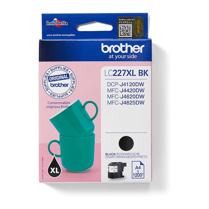Brother Cartucho Tinta Negro DCP-J4120DW MFC-J4420DW J4620DW (1.200 PÁG) Brother Cartucho Tinta Negro DCP-J4120DW MFC-J4420DW J4620DW (1.200 PÁG)